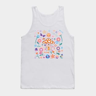 Mushroom House Tank Top